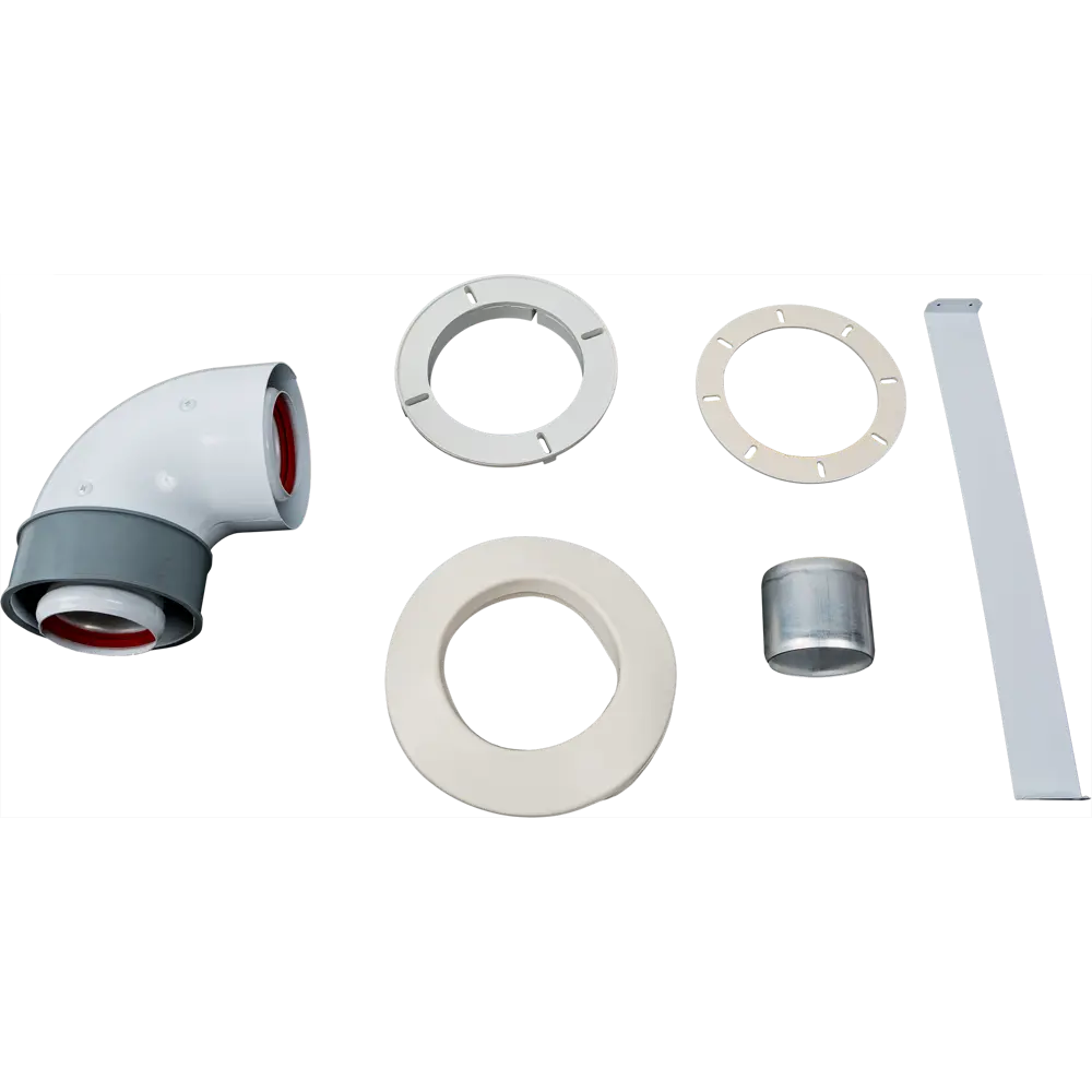 Дымоход Twin Alpha комплект 60x100  мм Santreyd STLM-2146673 - Вид №3