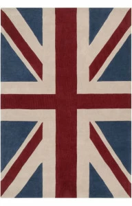 Ковер Union Jack classic 120х180 DOLLY CAPRETS ДИЗАЙНЕРСКИЕ, CALIFORNIA 015288 Красный;синий