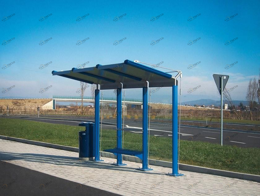 City Design Навес из алюминия и стекла для автобусной остановки sun-id-1395476