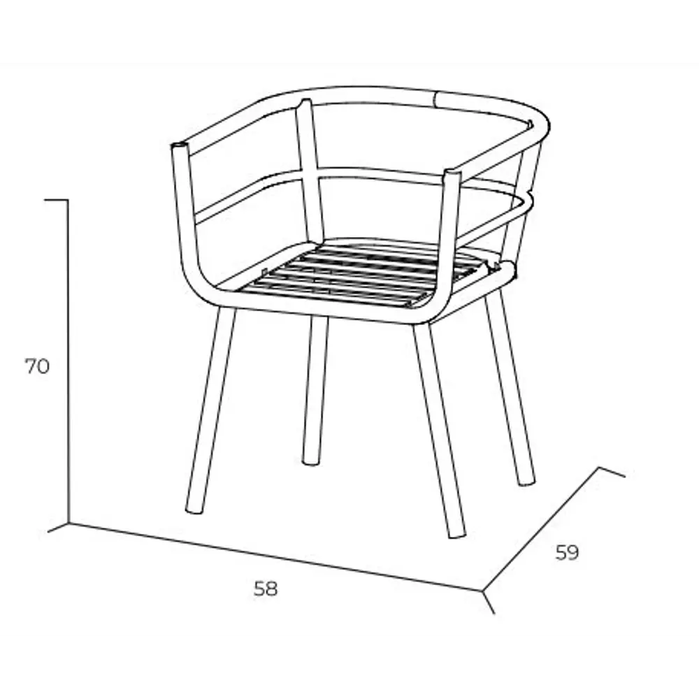 Набор садовой мебели TINTO-2 Santreyd STLM-2020824 - Вид №5