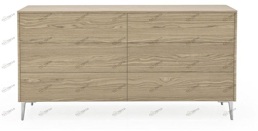 Calligaris Комод из фанерованной древесины Boston Cs/6046-h