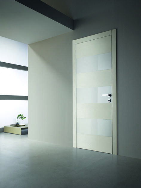 GAROFOLI Распашная лакированная деревянная дверь Design sun-id-1393210 - Вид №1