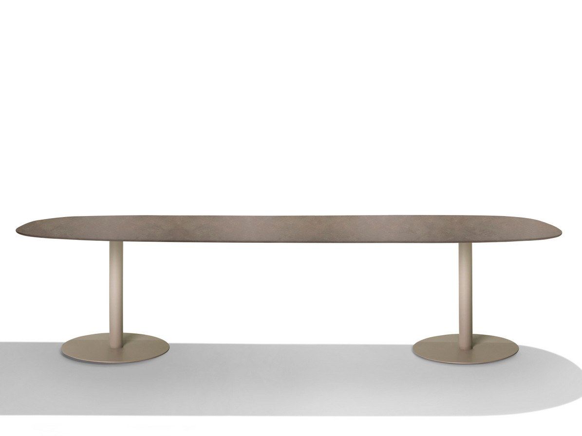 Керамический садовый стол TRIBÙ T-Table ARCH-00087202 - Вид №12