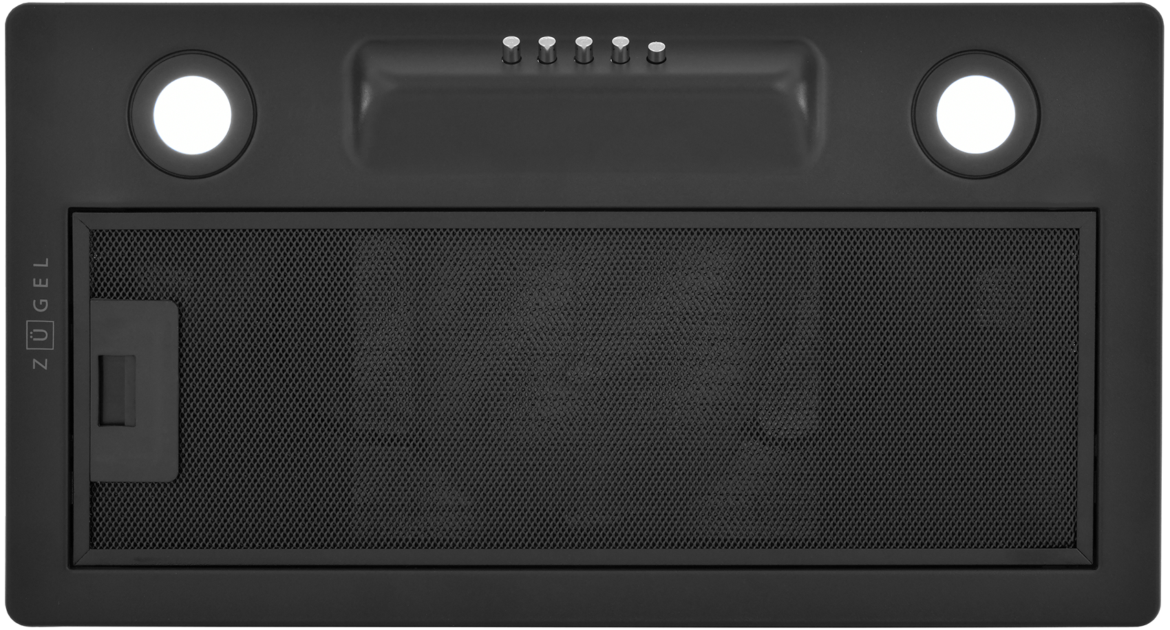 9175458 Вытяжка полновстраиваемая ZUGEL ZHI522B черный STDN-0022394 - Вид №3