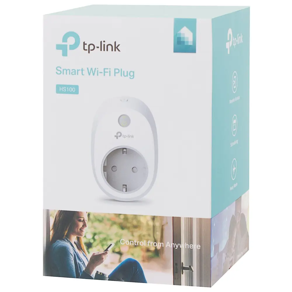 Умная розетка Wi-Fi HS100 TP-Link TP LINK STLM-2096118 - Вид №1
