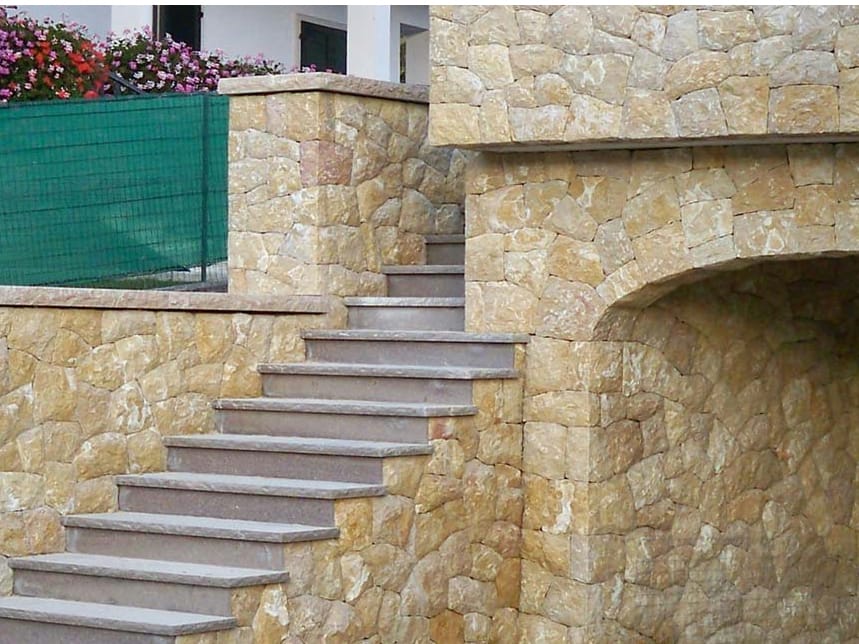 Натуральный каменный элемент для фасада B&B Rivestimenti Naturali камень ARCH-00041066 - Вид №9