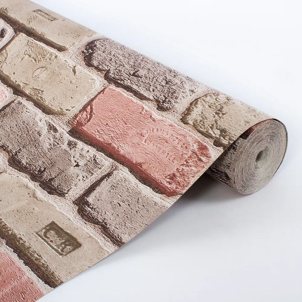 Обои бумажные Кирпичи красные 0.53 м 301-012 Santreyd STLM-2136574 - Вид №2