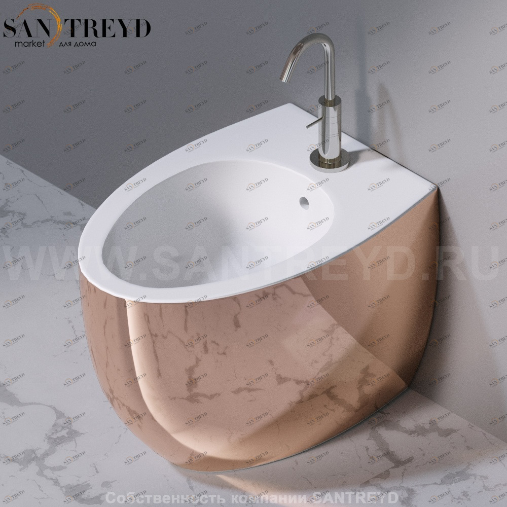 S542T1R1V0.257 Биде напольное OVAL A. e T. Italia AeT ITALIA