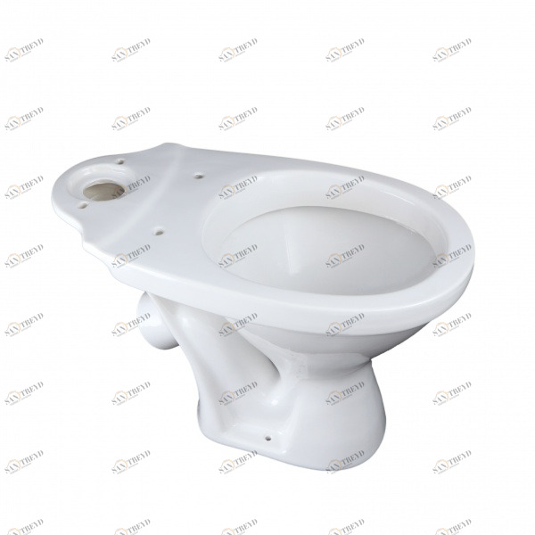 1015136 Приставной унитаз напольный Белый Лобненский Стройфарфор  Россия 