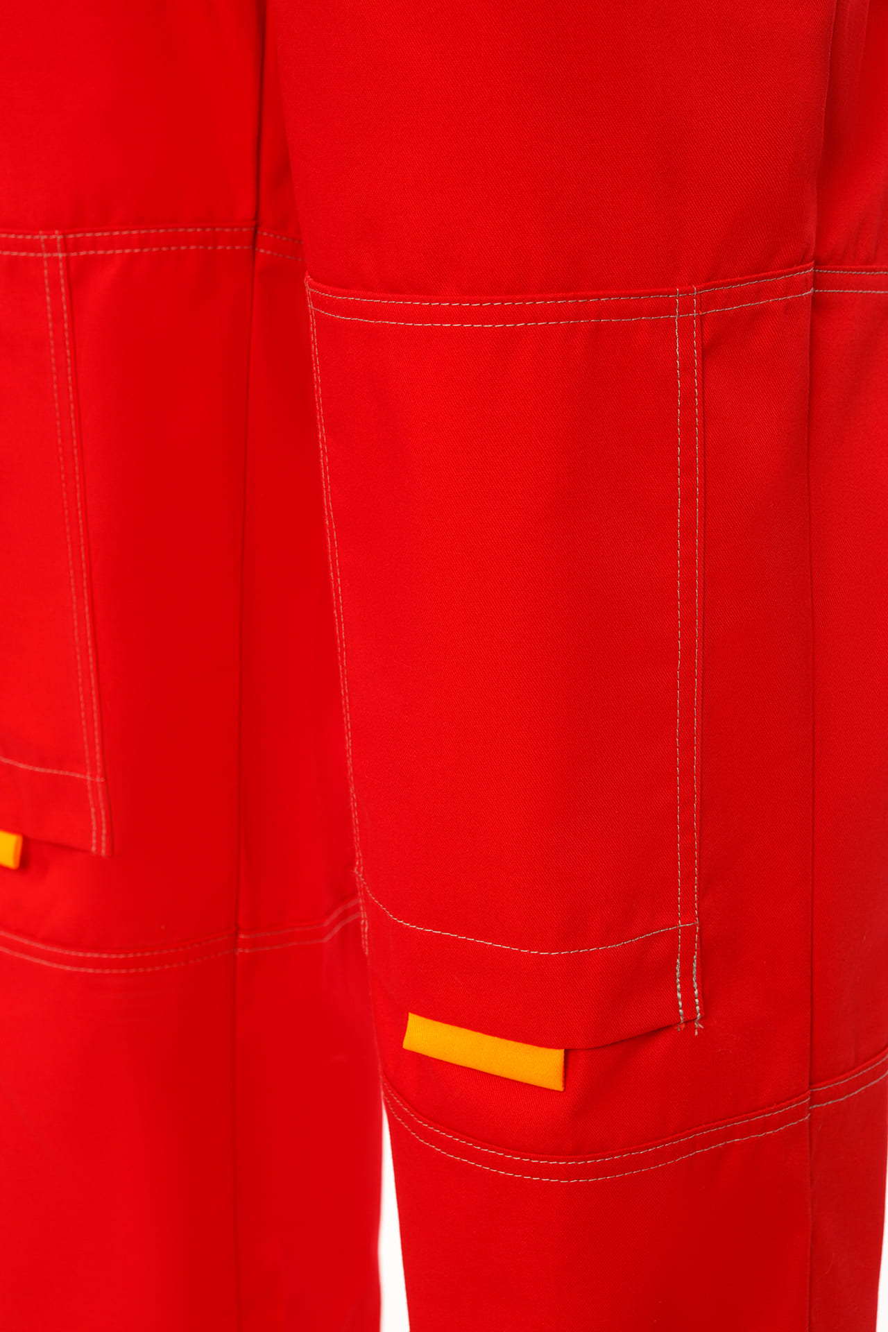 64647 Костюм  NEW 2 красный с серым STATUS  Летняя спецодежда  размер 60-62/182-188  - Вид №10