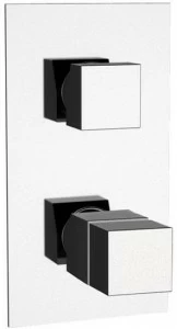 Remer Rubinetterie Термостатический смеситель для душа с переключателем на 2 положения Qubika thermo Qt 92