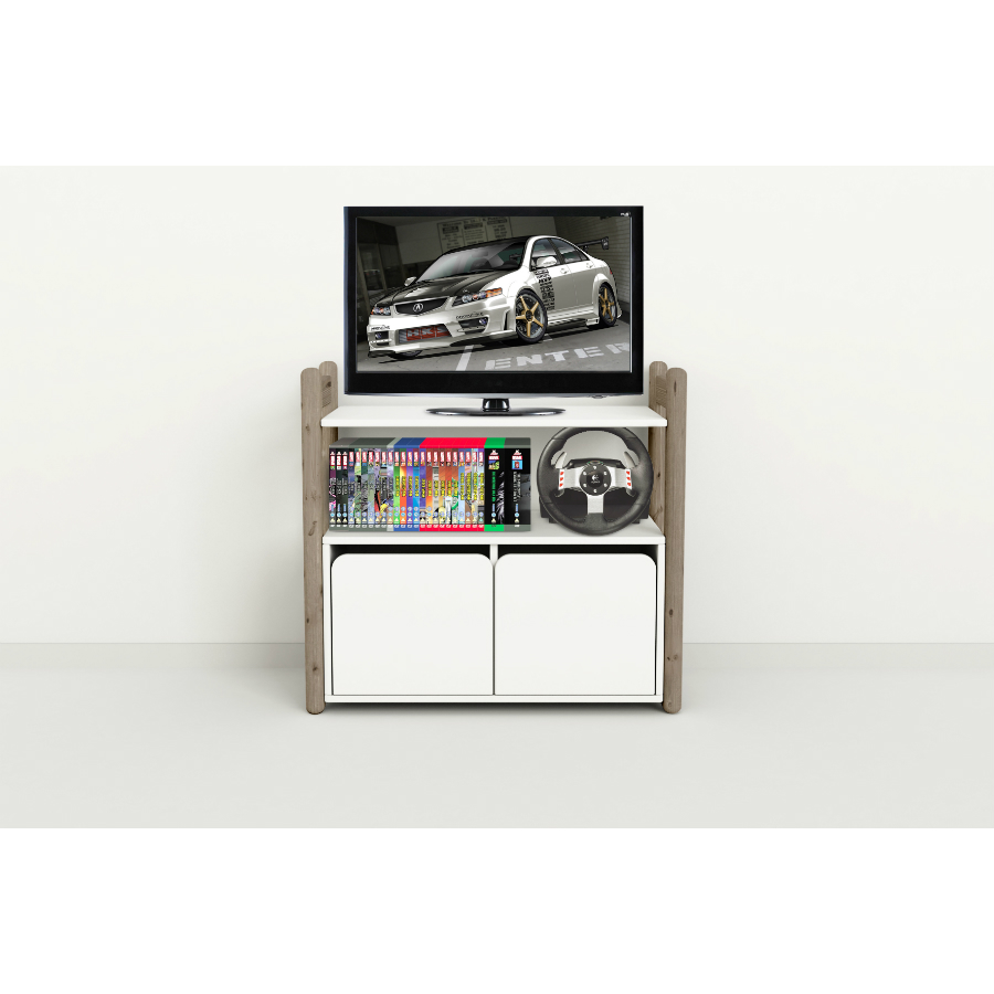 Гарнитур Mini С, 1 полка и 1 комод, коричневый Flexa 812640214 - Вид №2