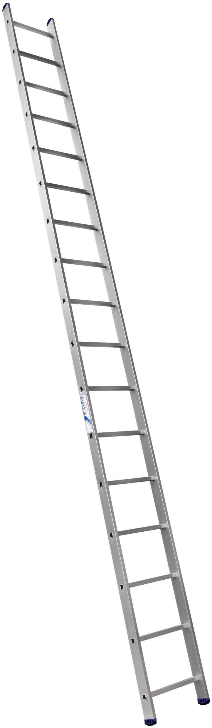 Алюминиевая односекционная приставная лестница H1 5117