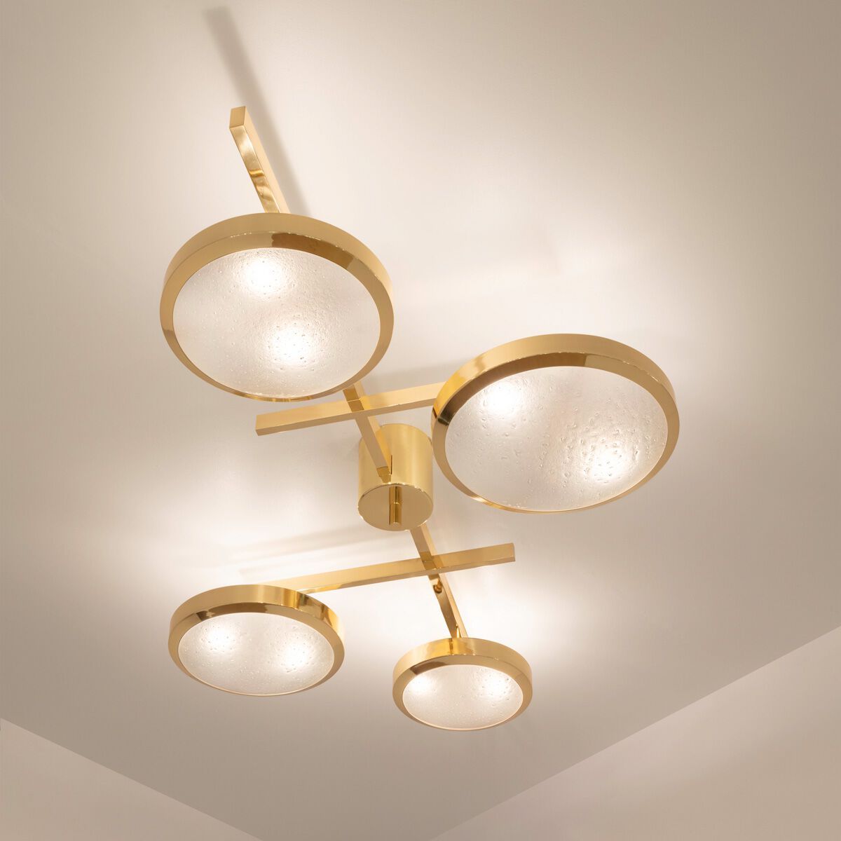 Латунный потолочный светильник GASPARE ASARO TETRIX ARCH-00150871 - Вид №11