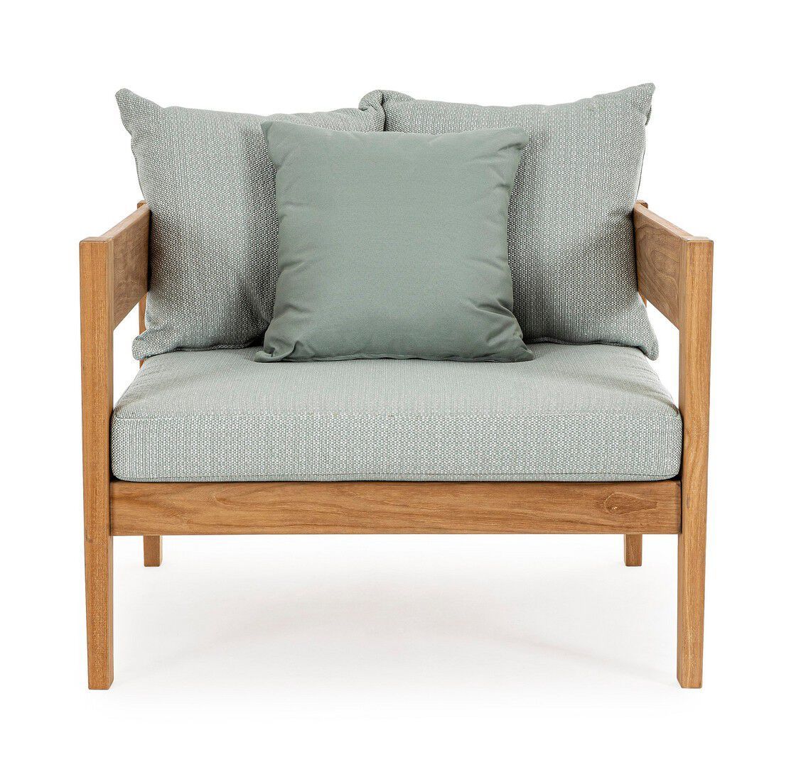 Съемное тканевое садовое кресло с подлокотниками BIZZOTTO KOBO ARCH-00048672 - Вид №16