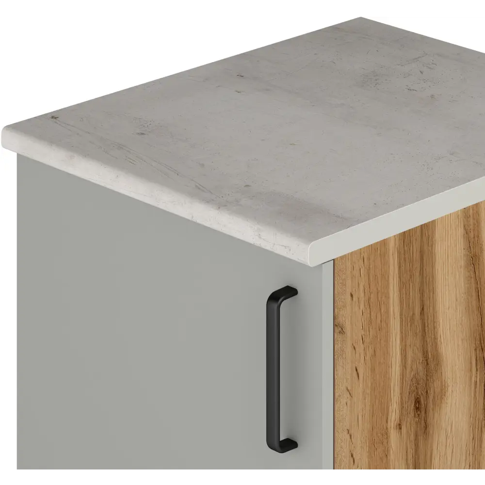 Кухонный шкаф напольный Нарбус 50x85x60 см ЛДСП цвет серый Santreyd STLM-2145976 - Вид №5