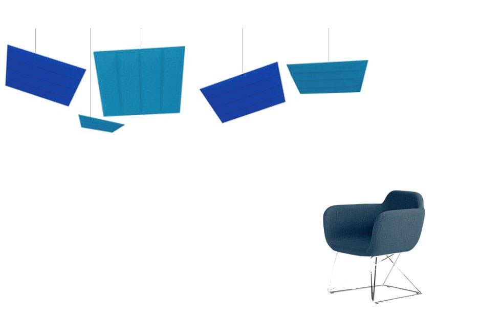 Акустическая панель из полиэфирного волокна Slalom ECOrange ARCH-00092581 - Вид №4