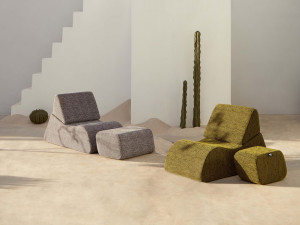 Ткань сад шезлонг