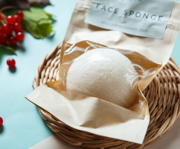 7060 Спонж конжаковый с белой глиной Вкусляндия  - Вид №1