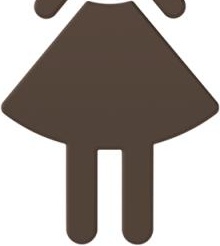 801.91.020 значок женщина HEWI Türzubehör  - Вид №5