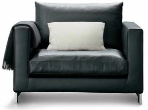 Molteni & C. Кожаное кресло с подлокотниками Reversi