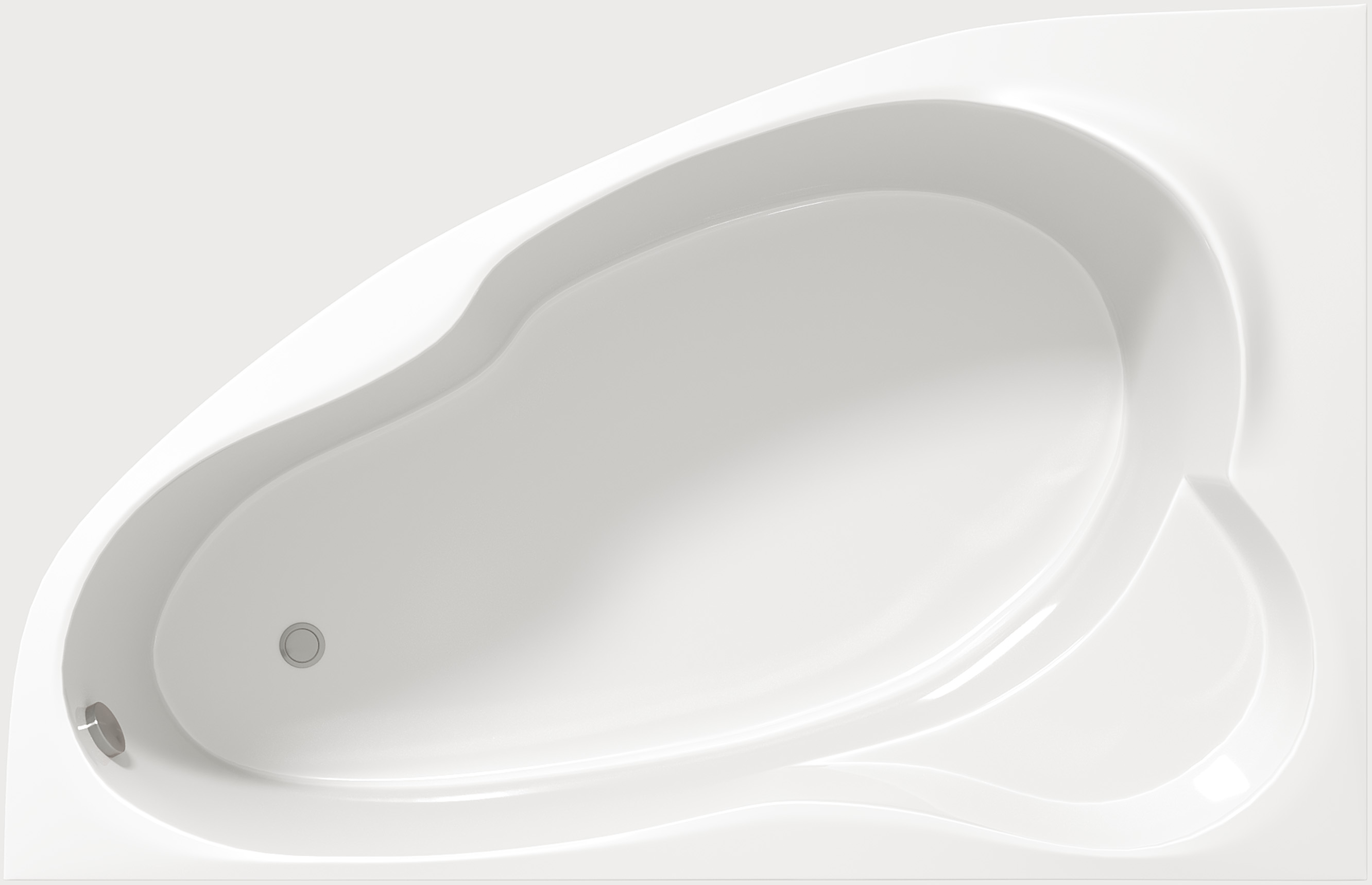 90446672 Прямоугольная ванна 16-14090R 140х90см акрил Glaze STLM-0225649 CRETO