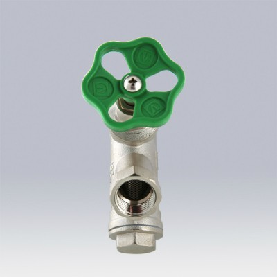 VT.053.N.04 Вентиль прямоточный с косым фильтром Valtec 1/2"  - Вид №10