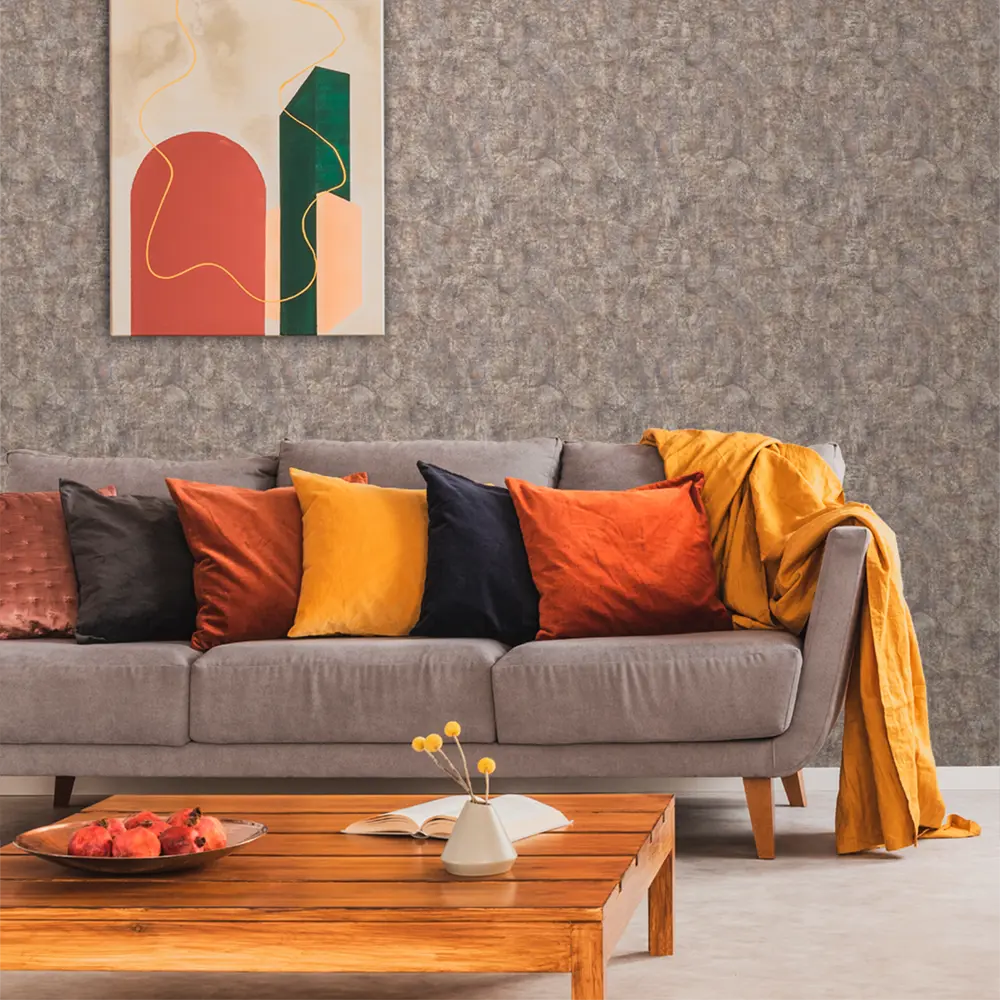 Обои флизелиновые Erismann Marseille коричневые 1.06 м 60167-04 STLM-2057449 - Вид №2