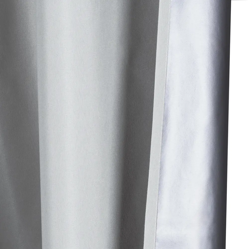 Штора Miamoza Dark блэкаут светло-серая 150x250 см на ленте 89420197 STLM-1566236 - Вид №4