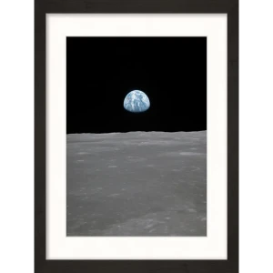 Картина в раме Планета Земля 33x40 см цвет разноцветный