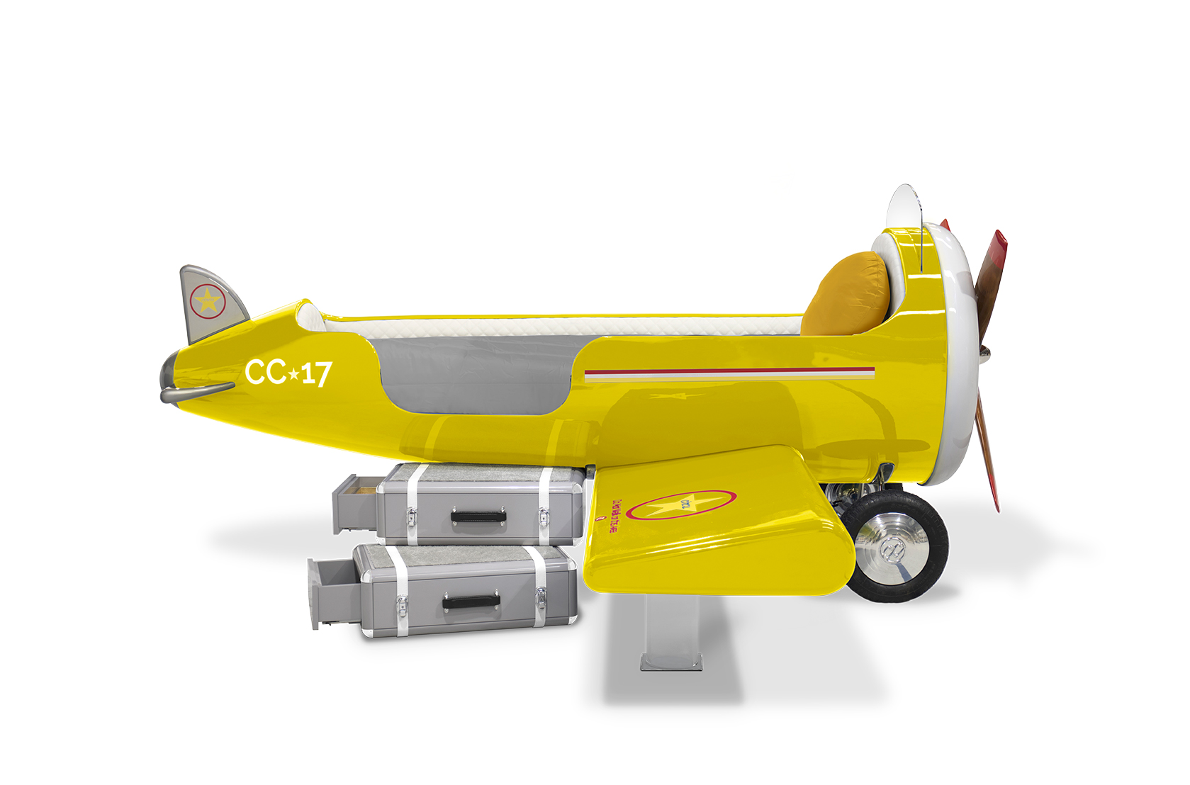 CIST25 Детская кровать самолет Sky One Circu  - Вид №2
