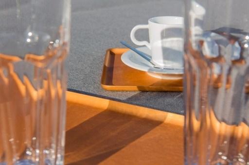 April Furniture Поднос прямоугольный из алюминия sun-id-1369602 - Вид №1