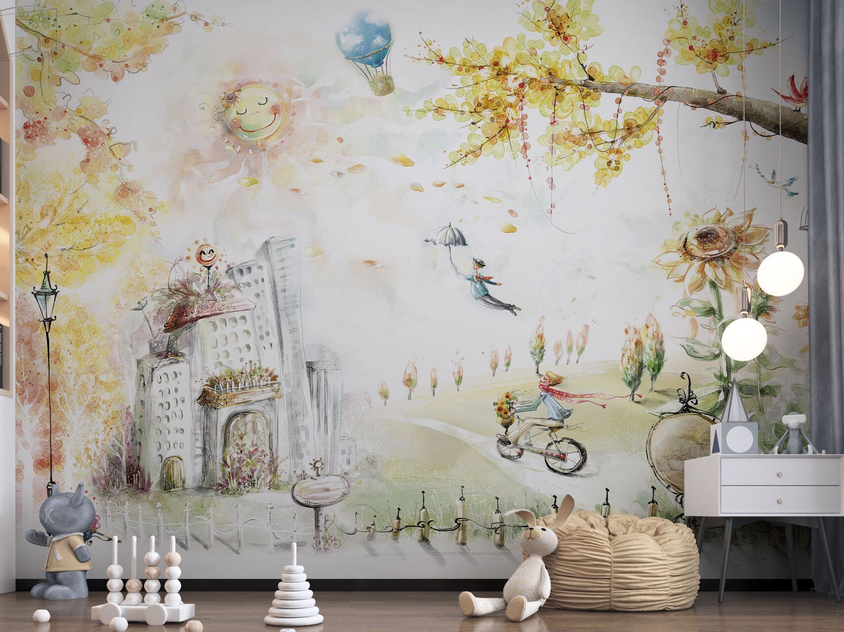 Панорамные обои для детей Rimura 2025 ARCH-00081077