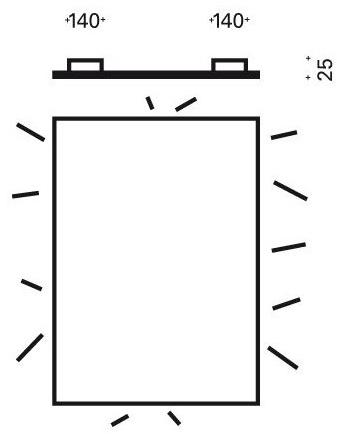 Top Light Зеркало в ванной со встроенной подсветкой sun-id-1417317 - Вид №5