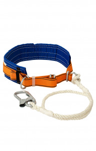 58569 Удерживающая система УС I В безлямочная со стропом из полиамидного каната  Защита от падения  размер