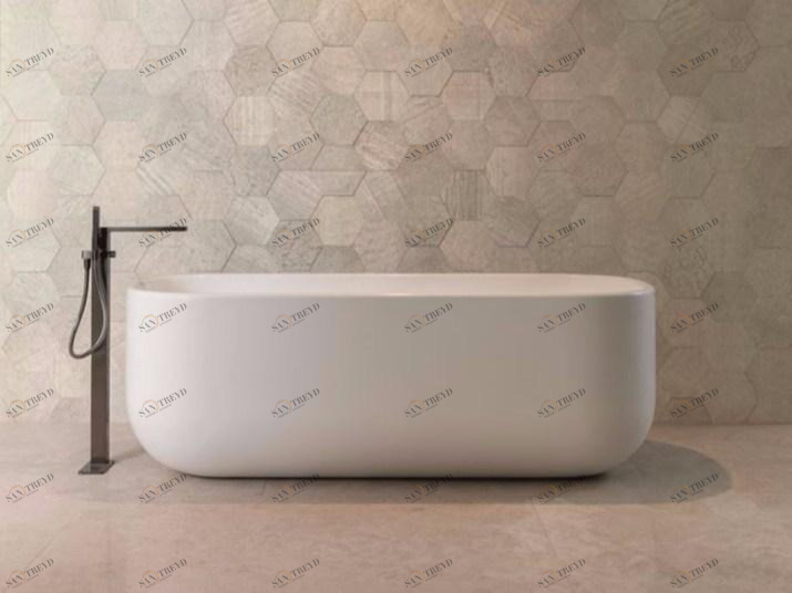 KRION Отдельностоящая ванна krion® Unique sun-id-1450058