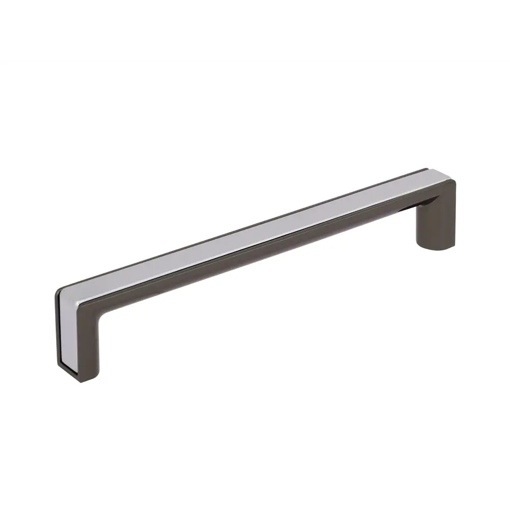 86899790 Ручка-скоба мебельная Still ЦАМ 160 мм цвет черный STLM-1008514 PALLADIUM 