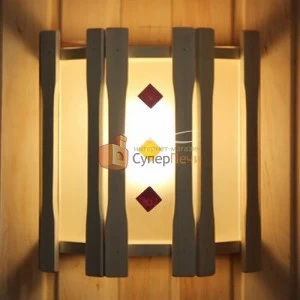 DoorWood Абажур прямой с тремя стеклами и вставкой (АП-3СВ)