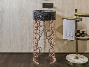 Y 400 Напольная раковина стоящая овальная Longhi Loveluxe 2018 – illusion collection