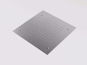 Потолочная душевая головка с утопленным распылителем из нержавеющей стали