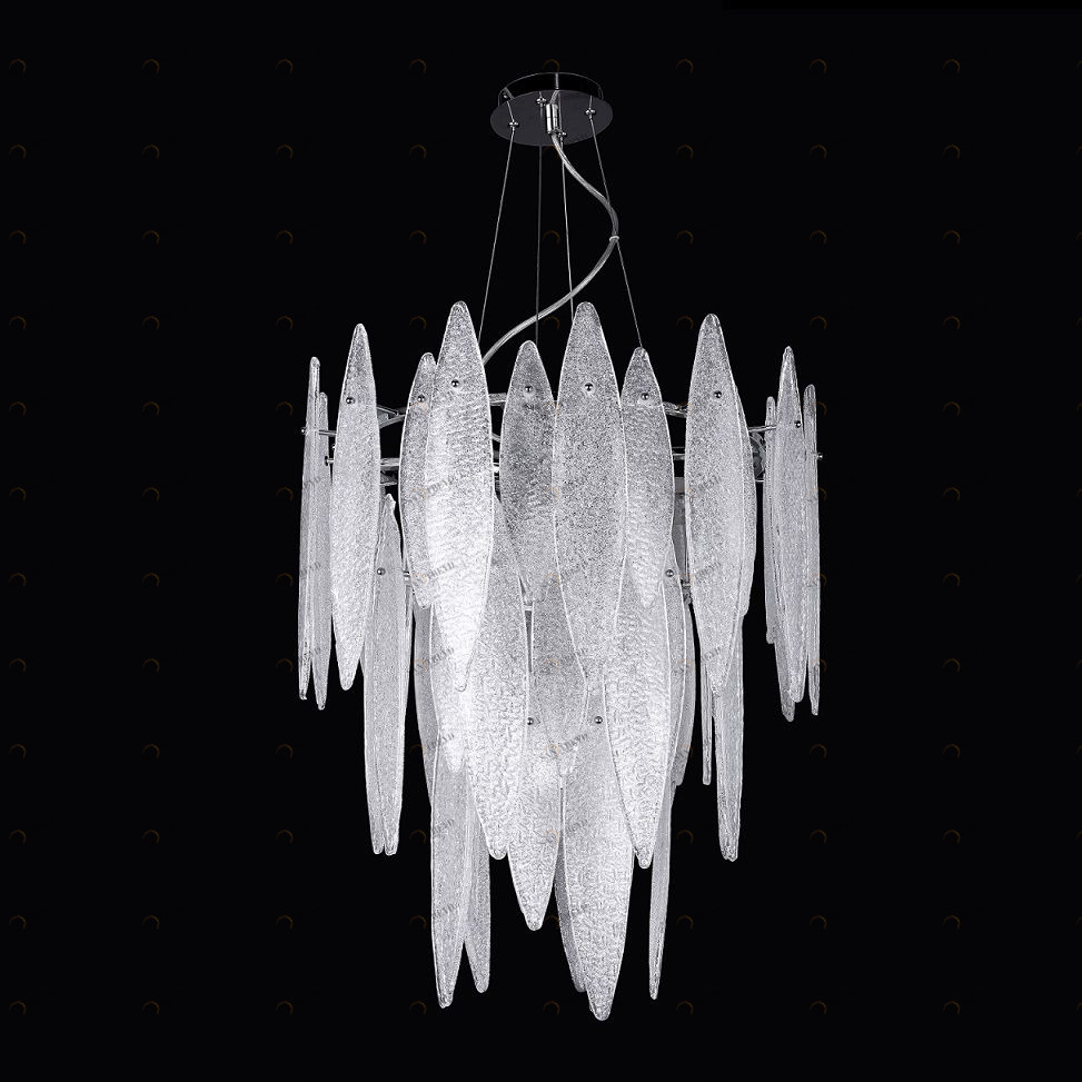 Люстра дизайнерская Struck белая Solaris SP9 CRYSTAL LUX ДИЗАЙНЕРСКИЕ, CRYSTAL 056962 Белый 