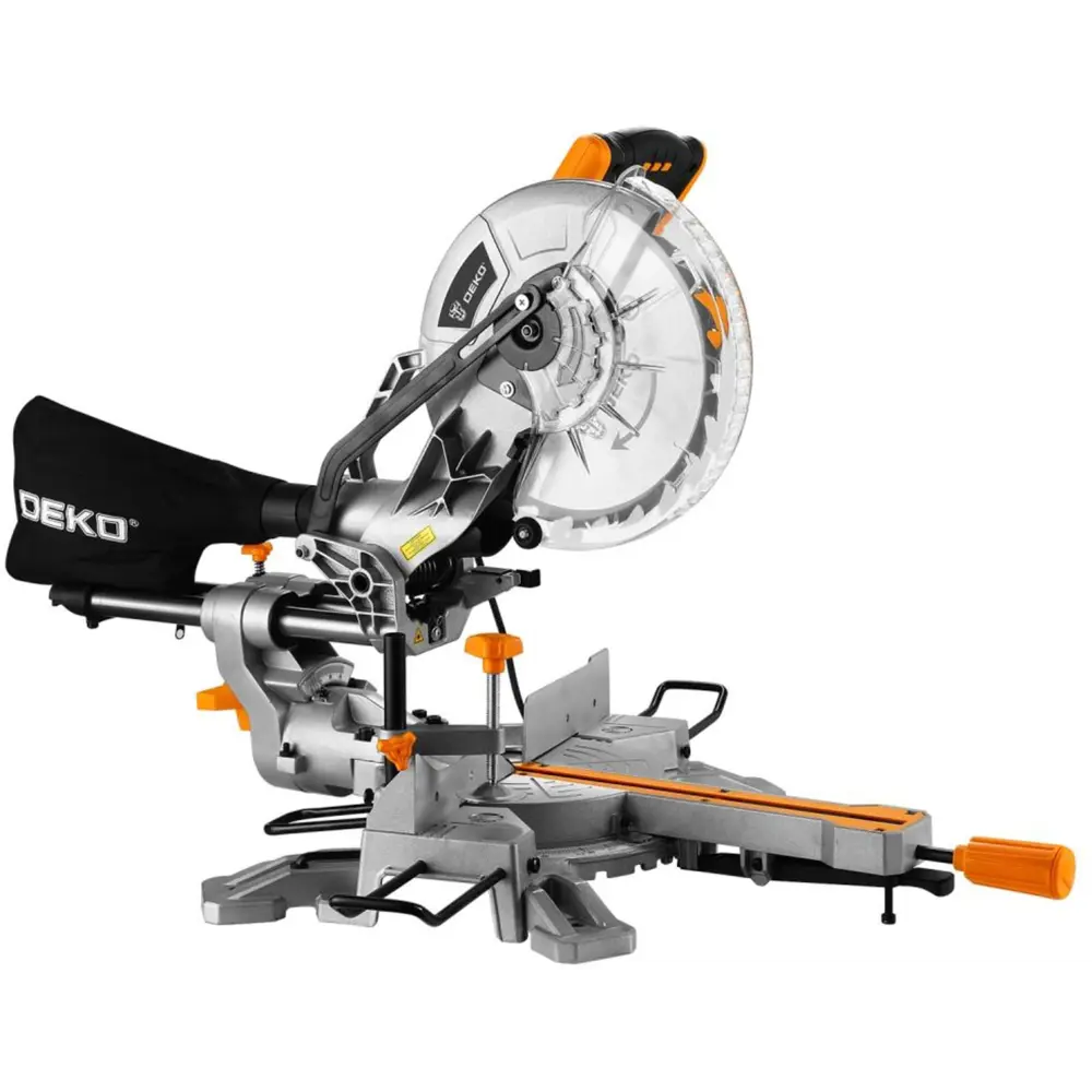 Торцовочная пила DEKO DKMS255 - профессиональная точность резки под углом 89364045 STLM-0842917 - Вид №1