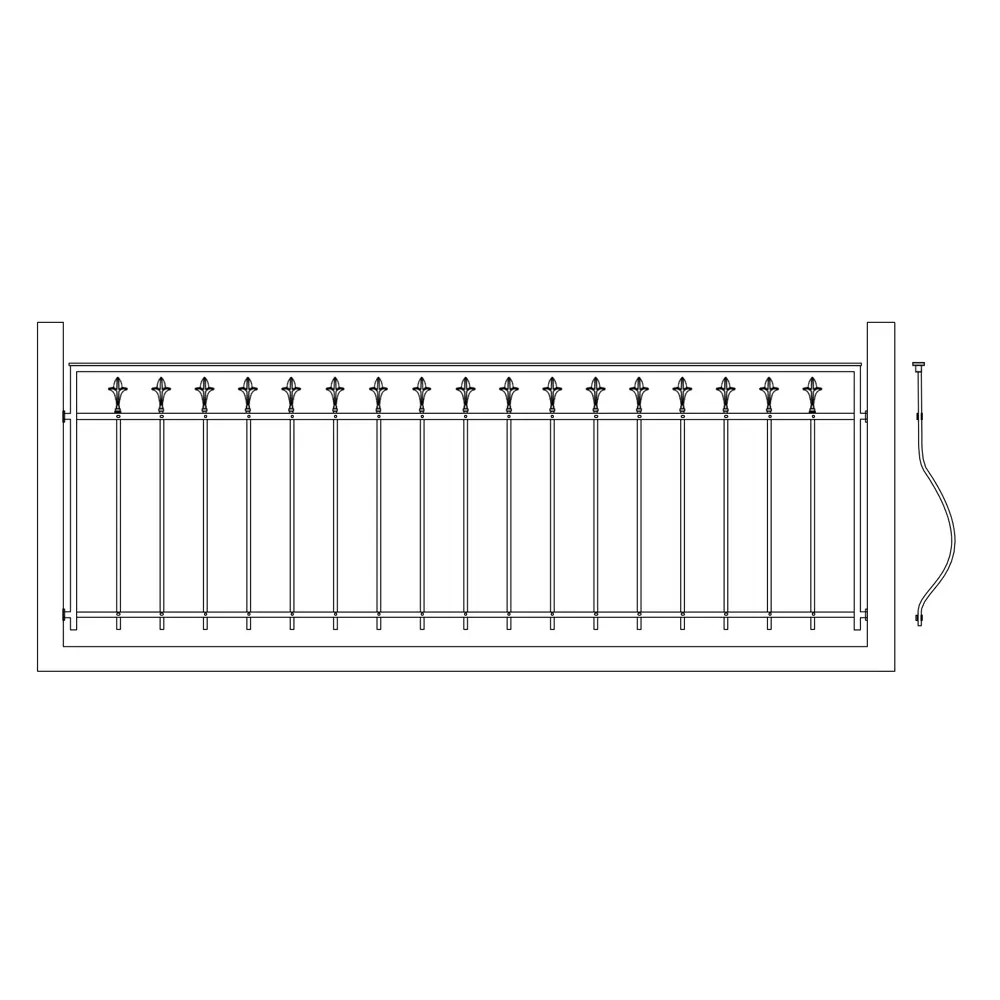 Элемент кованый пика Лилия малая Santreyd STLM-2179291 - Вид №1