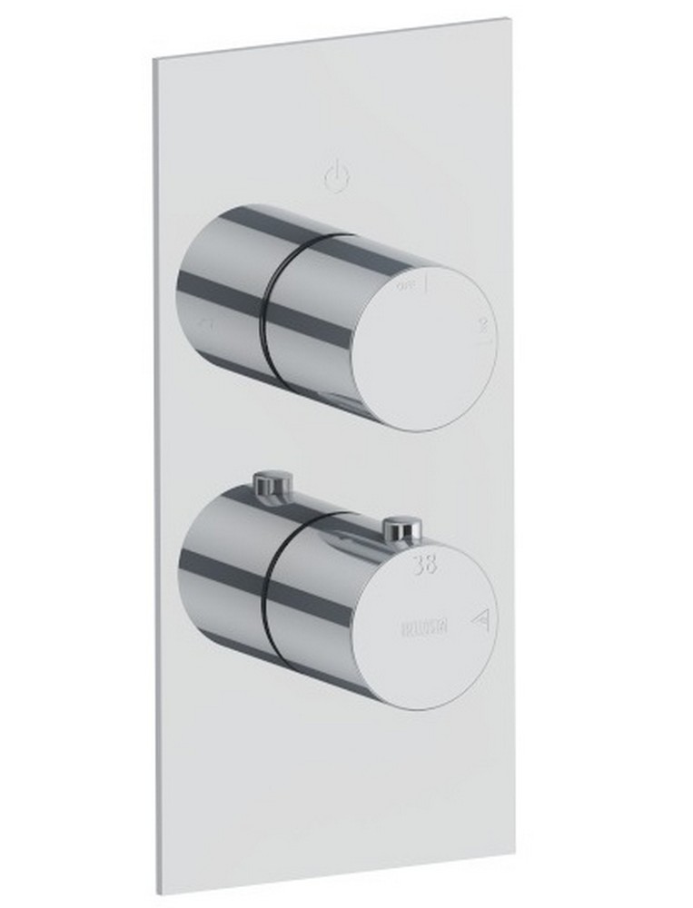 4612/2/PQ/E
+ 484021 Bellosta Rubinetterie ВСТРОЕННЫЙ ТЕРМОСТАТИЧЕСКИЙ СМЕСИТЕЛЬ С ДИВЕРТЕРОМ НА 2 ВЫХОДА Like