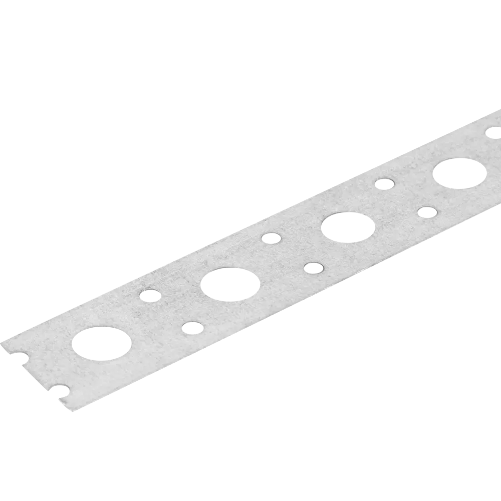 Перфорированная лента прямая 20х05 10 м цвет серый Santreyd STLM-2005288 - Вид №1