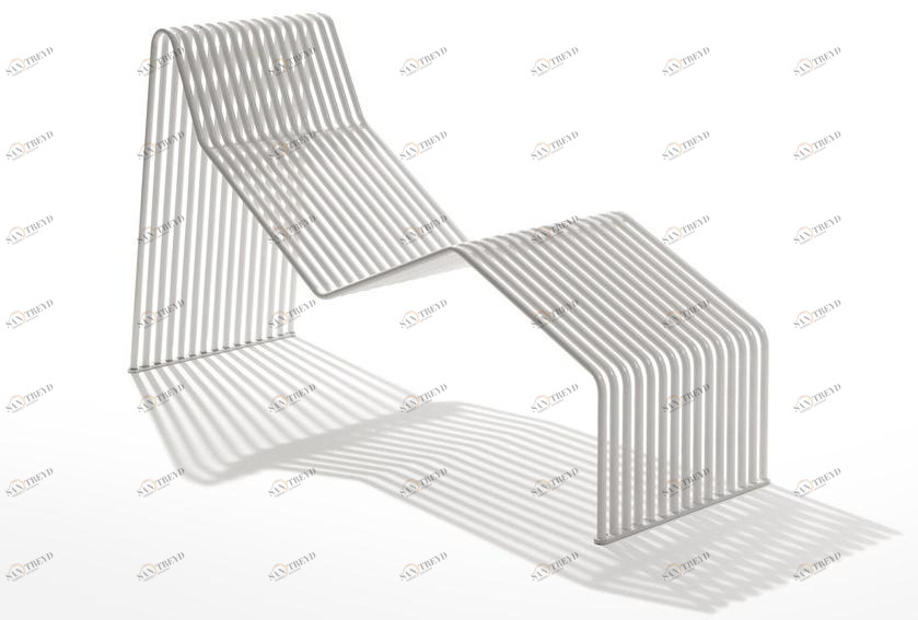 Urbantime Шезлонг из оцинкованной стали Zeroquindici.015 sun-id-1491507