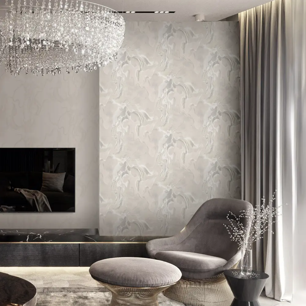 Обои флизелиновые Erismann Talisman бежевые 1.06 м ЭР60391-06 STLM-2107745 - Вид №3