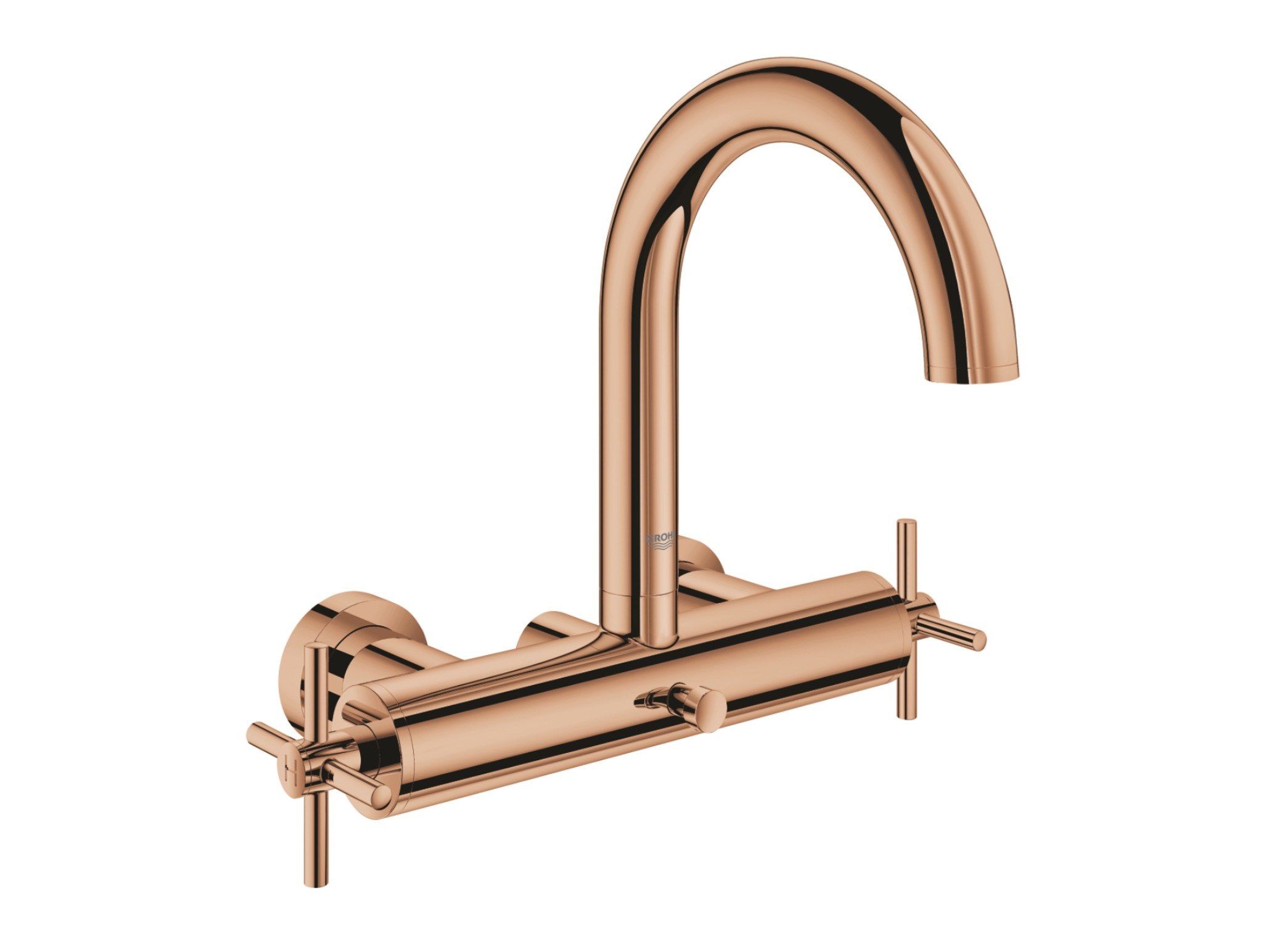 Настенный смеситель для ванны с 2 отверстиями с отдельными розетками Grohe Атриум ARCH-00056787 - Вид №2