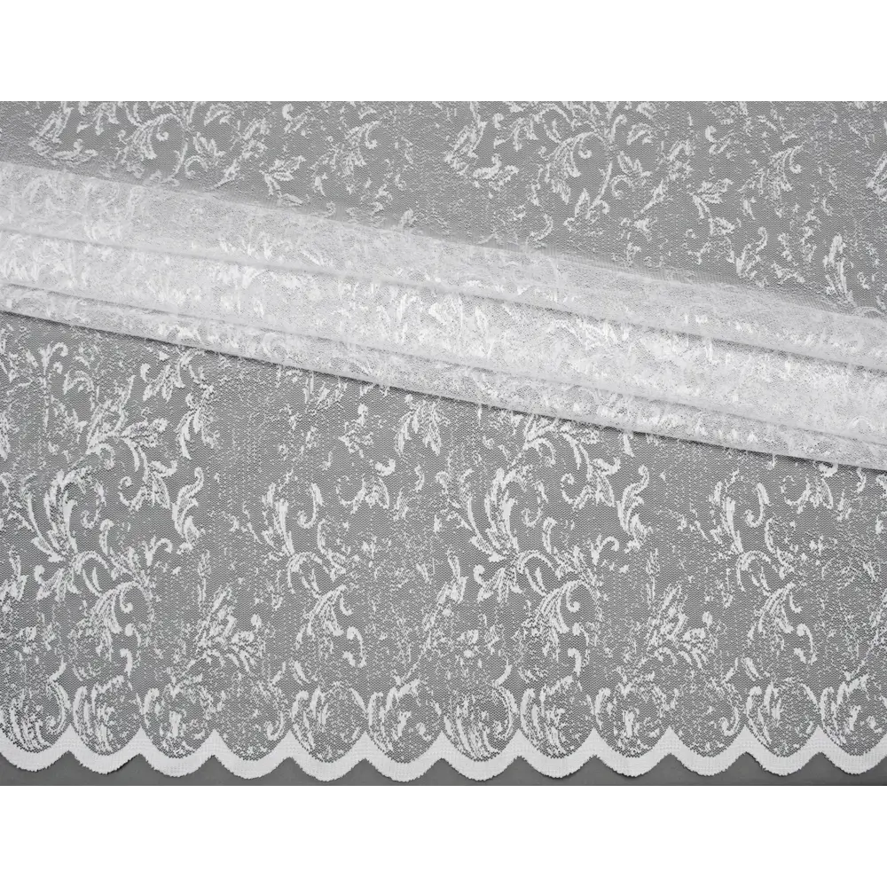 Тюль на ленте Aromo 300x280 см цвет белый MIAMOZA STLM-2098230 - Вид №2