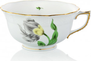 69861 Herend Чашка чайная 310мл "Китти" (черная) Фарфор, Керамика